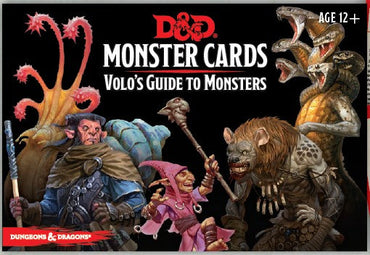 Monster Cards Volo's Guild to Monsters