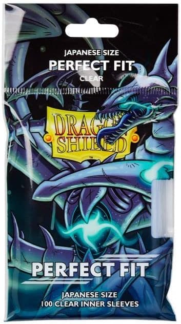 Dragon Shield Clear Japanese Size Toploading Perfect Fit Sleeves