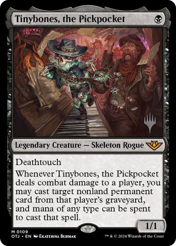 Tinybones, the Pickpocket (Promo Pack) [Outlaws of Thunder Junction Promos]