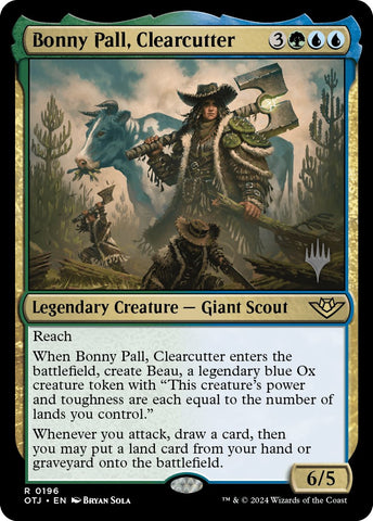 Bonny Pall, Clearcutter (Promo Pack) [Outlaws of Thunder Junction Promos]