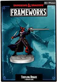 D&D Frameworks: Wave 1 - Tiefling Rogue Female