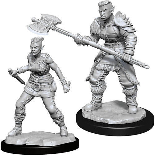 D&D Nolzur's Marvelous Minis: Wave 13 - Orc Barbarian Female