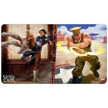 Chun-Li & Guile Secret Lair - MTG Playmat