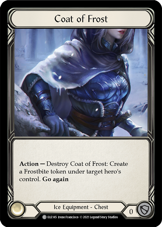Coat of Frost [ELE145] (Tales of Aria)  1st Edition Cold Foil