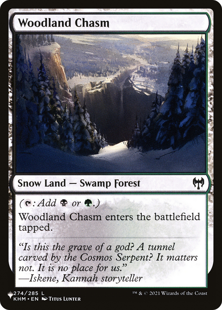 Woodland Chasm [Secret Lair: From Cute to Brute]