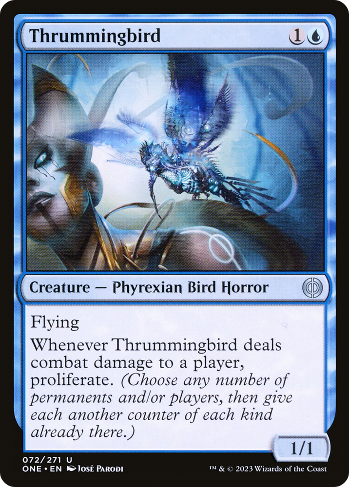 Thrummingbird [Phyrexia: All Will Be One]