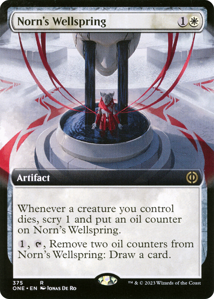 Norn's Wellspring (Extended Art) [Phyrexia: All Will Be One]