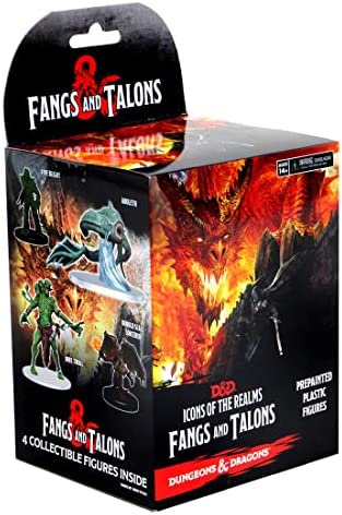 Icons of the Realms Pre-painted Plastic Figures - Fangs and Talons