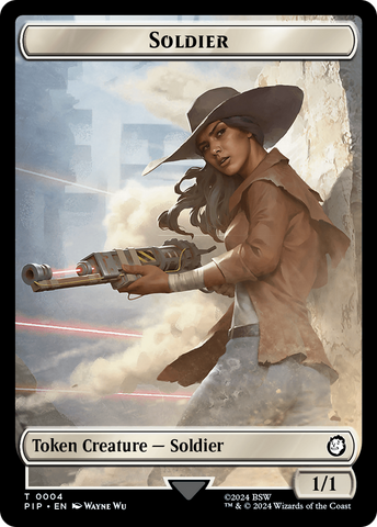 Energy Reserve // Soldier (0004) Double-Sided Token [Fallout Tokens]