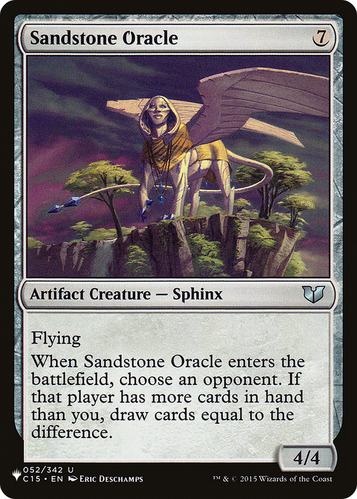 Sandstone Oracle [Secret Lair: From Cute to Brute]