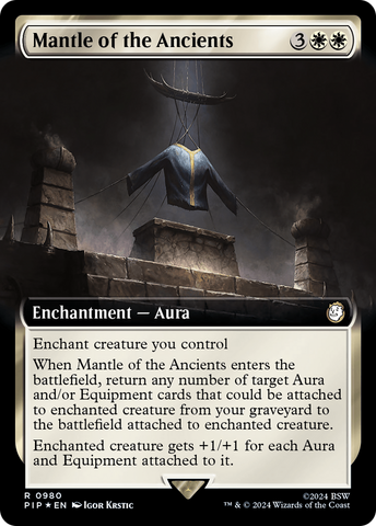 Mantle of the Ancients (Extended Art) (Surge Foil) [Fallout]