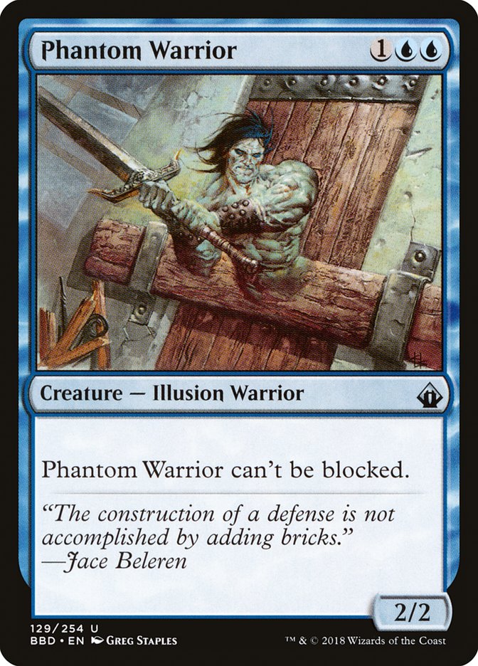 Phantom Warrior [Battlebond]