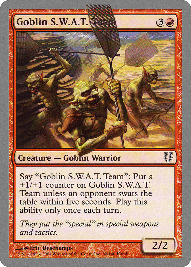 Goblin S.W.A.T. Team [Unhinged]