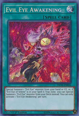 Evil Eye Awakening [INCH-EN034] Secret Rare