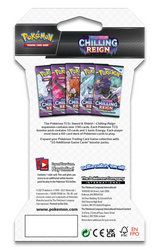 Sword & Shield: Chilling Reign - Sleeved Booster Pack