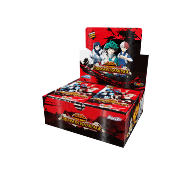 MY HERO ACADEMIA: CRIMSON RAMPAGE COLLECTIBLE CARD GAME BOOSTER BOX