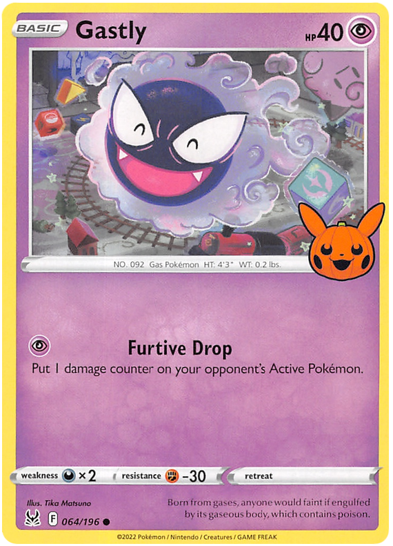 Gastly (064/196) [Trick or Trade 2023]