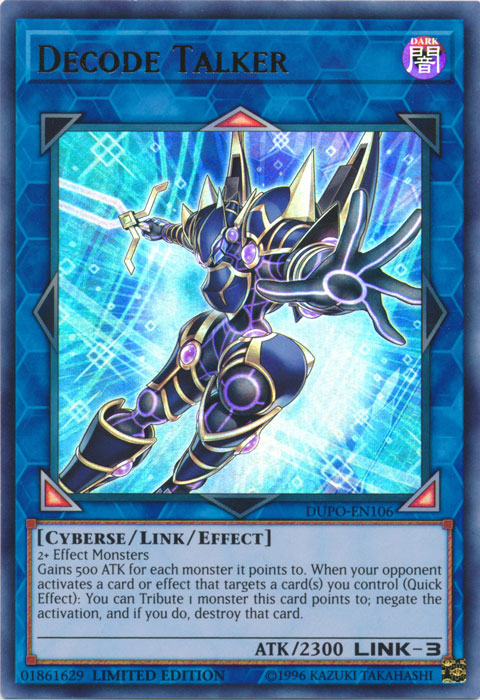 Decode Talker [DUPO-EN106] Ultra Rare