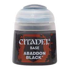 Abaddon Black - Base, Citadel Colour