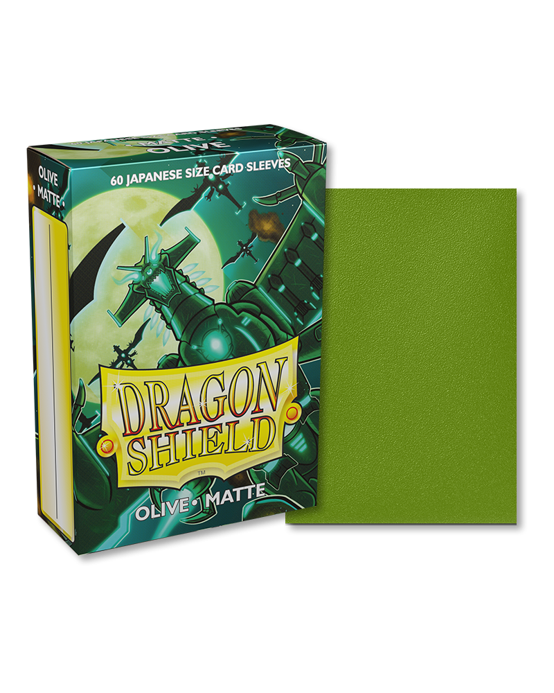 DRAGON SHIELD MATTE 60CT JAPANESE SMALL COLOR SLEEVES